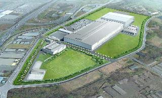 ＩＨＩが埼玉県鶴ケ島市に建設する新工場のイメージ図