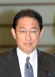 自民党の岸田文雄政調会長（春名中撮影）