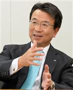 相良暁・小野薬品工業社長（奥清博撮影）