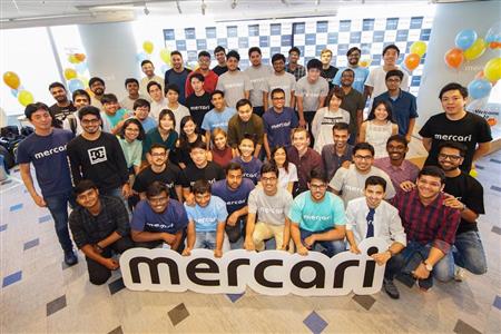 インドなど海外出身者が集まったメルカリの入社説明会（同社提供）