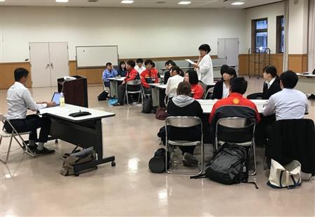 気仙沼で実施されたマチリクの合同新人研修（リクルートキャリア提供）