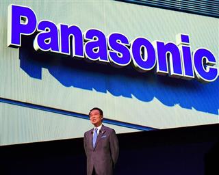 パナソニック創業１００周年を記念して開催されたフォーラムに登場した同社の津賀一宏社長