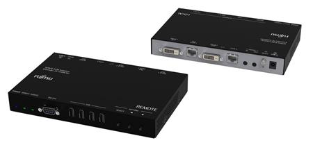 シングルモニターモデルのＤＶＩ遠隔ユニット「ＦＥ－３１００ＣＸＵ」