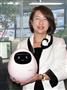 ＡＩロボットを活用した在宅高齢者の見守りサービスを本格始動するベンチャー企業「ワーコン」の青木比登美社長