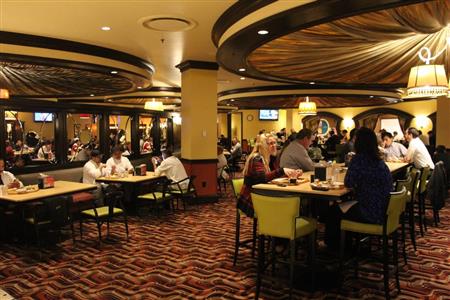ウィン・リゾーツの従業員食堂。福利厚生も充実させている＝米ラスベガス