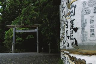 全国で唯一「伊勢神宮御料酒」に選定されている「白鷹」（白鷹株式会社提供）