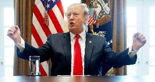 トランプ米大統領（ロイター）