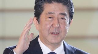 安倍晋三首相（春名中撮影）