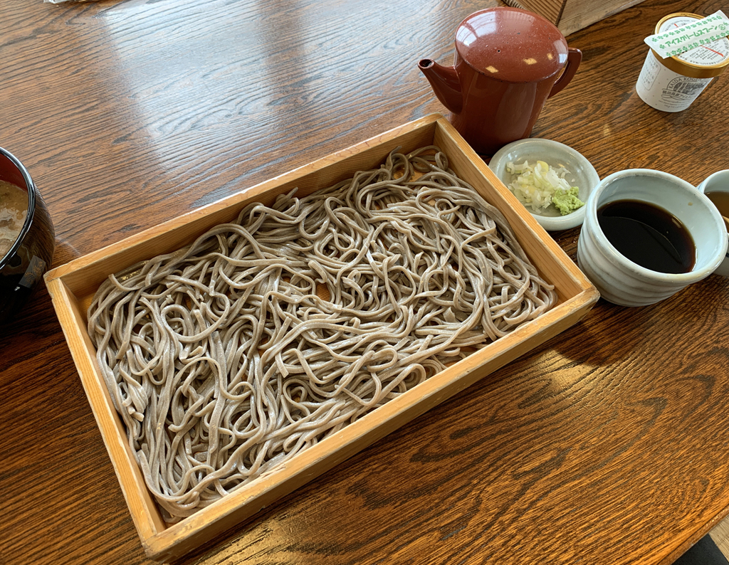 山形名物の一つ「板そば」