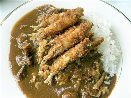 箱根のわかさぎカレー（１０００円）