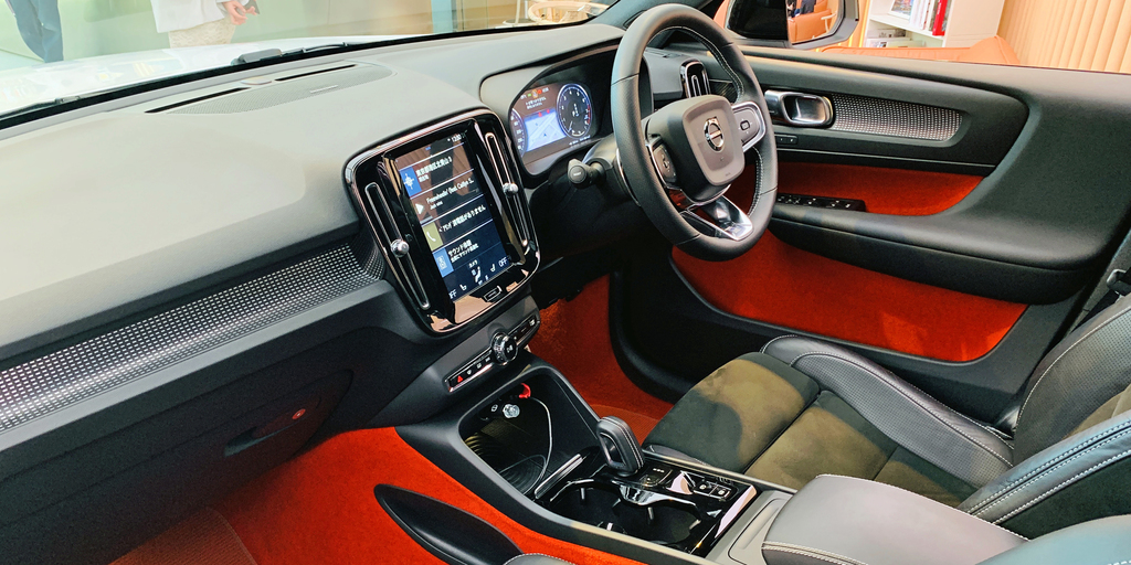 洗練されたスカンジナビアン・デザインもボルボの大きな魅力の一つ