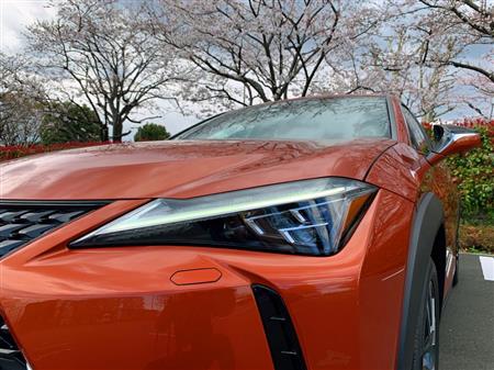 Ｌ字デイライトと３眼ヘッドランプ