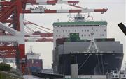 中国経済の減速に伴う輸出の鈍化が影響した（ＡＰ）