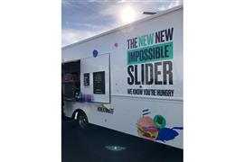 インポッシブル・フーズのトラック、ＣＥＳ会場にて