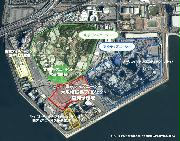 東京ディズニーシーの新エリア「ファンタジースプリングス」など開発予定地の空撮（提供写真）