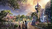 東京ディスニーシーに２０２２年度開業予定の「塔の上のラプンツェル」をテーマとしたエリアのイメージ