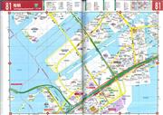 地図『街の達人 全東京本図』を見ると、お台場にたくさんの施設が建っていることがうかがえる
