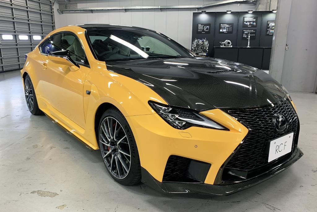 レクサスＲＣＦ（筆者撮影）