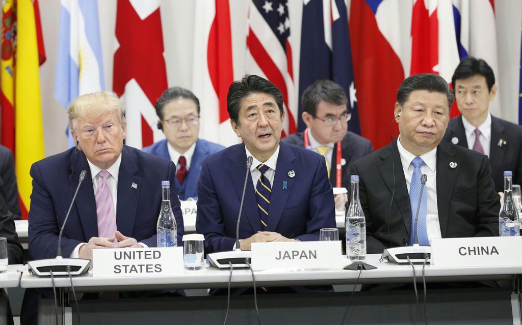 首相「大阪トラック」の開始宣言 デジタル経済ルール作りの枠組み 