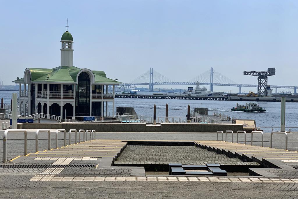 ドライブ日和の横浜みなとみらい地区