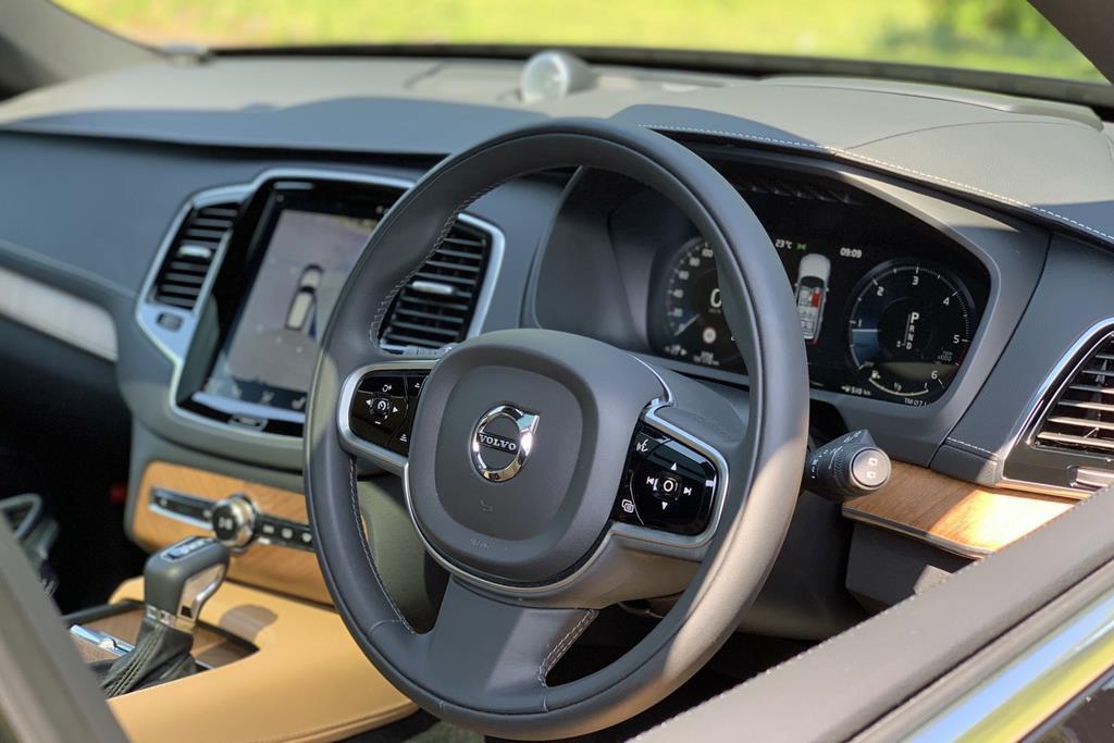 ボルボXC90のインテリア