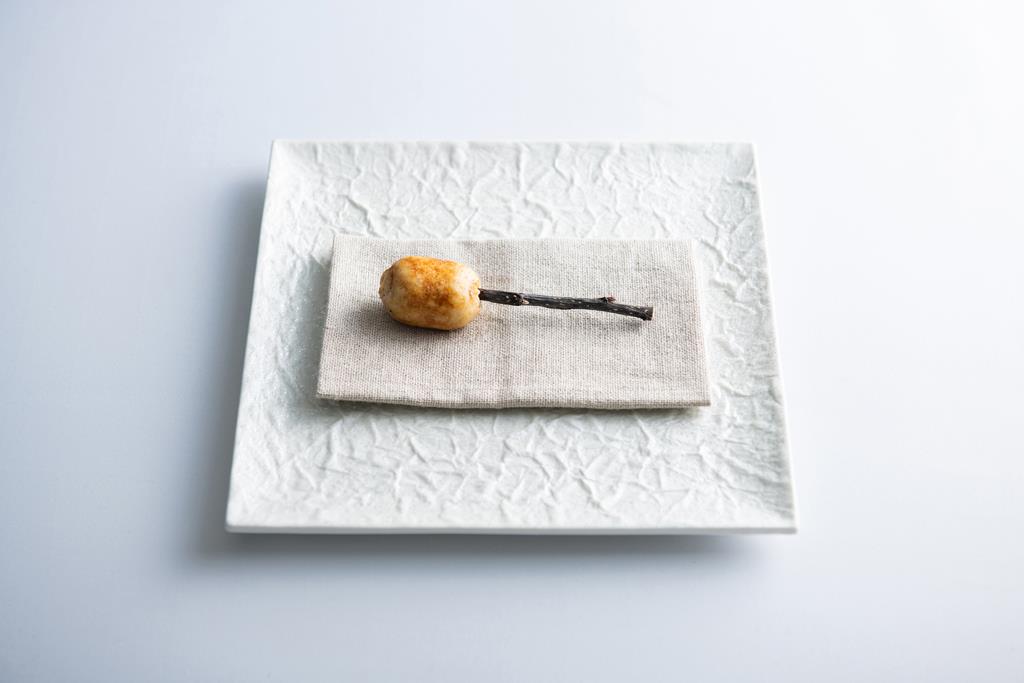 アイナメのソーセージ。小骨が気になったため、ソーセージに仕立てたそうだ