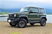 新型のジムニーシエラ。1.5Lエンジンを搭載したジムニーの兄貴分だ