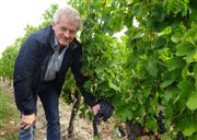 ロンドンから脱サラして、ボルドー・ワインの生産者になったギャビン・クイニーさん（三井美奈撮影）