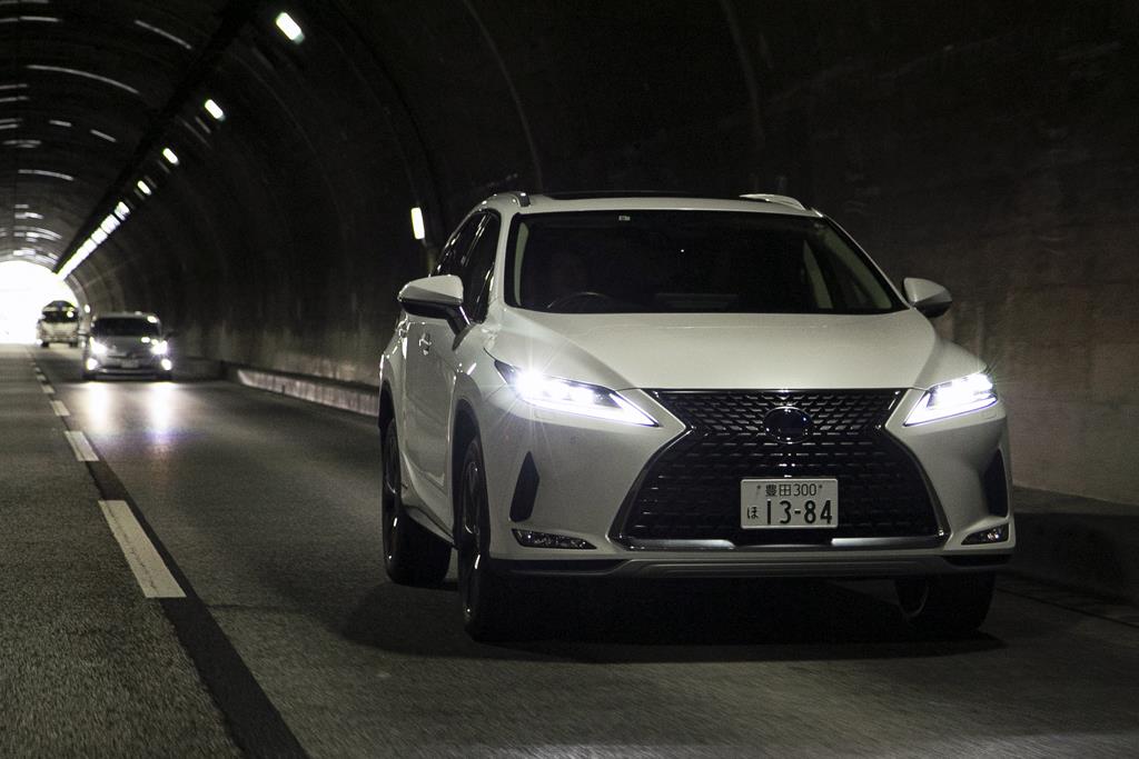 3列シートモデルの「RX450hL」