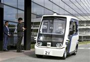 自動運転車＝大阪府門真市