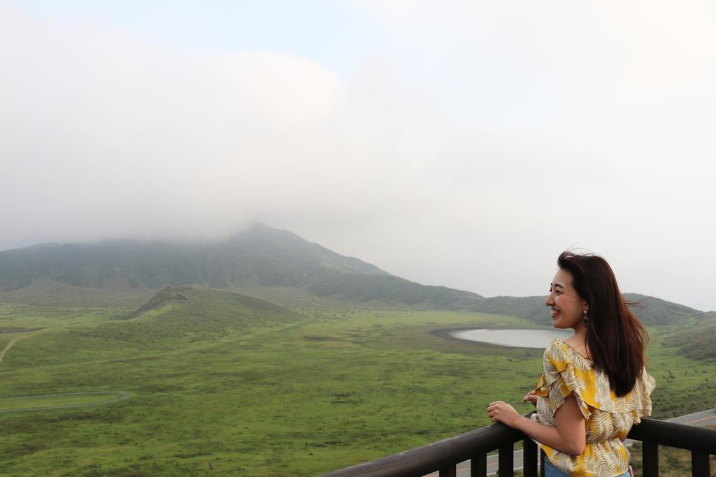 熊本県の阿蘇を観光しました。提供：執筆者