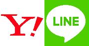 ヤフーとLINEのロゴ