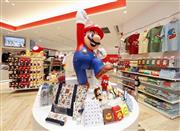 ２２日のオープンを前に報道関係者に公開された「渋谷パルコ」の任天堂の直営店＝１９日、東京都渋谷区