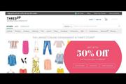 古着の売買を行うThredUPのサイト