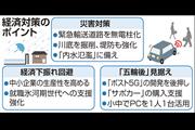 経済対策のポイント