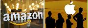 アマゾン、アップルのロゴマーク。グーグルも加わり３社「連合」に（ロイター）