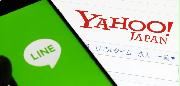 「ヤフー」と「ＬＩＮＥ」のロゴ