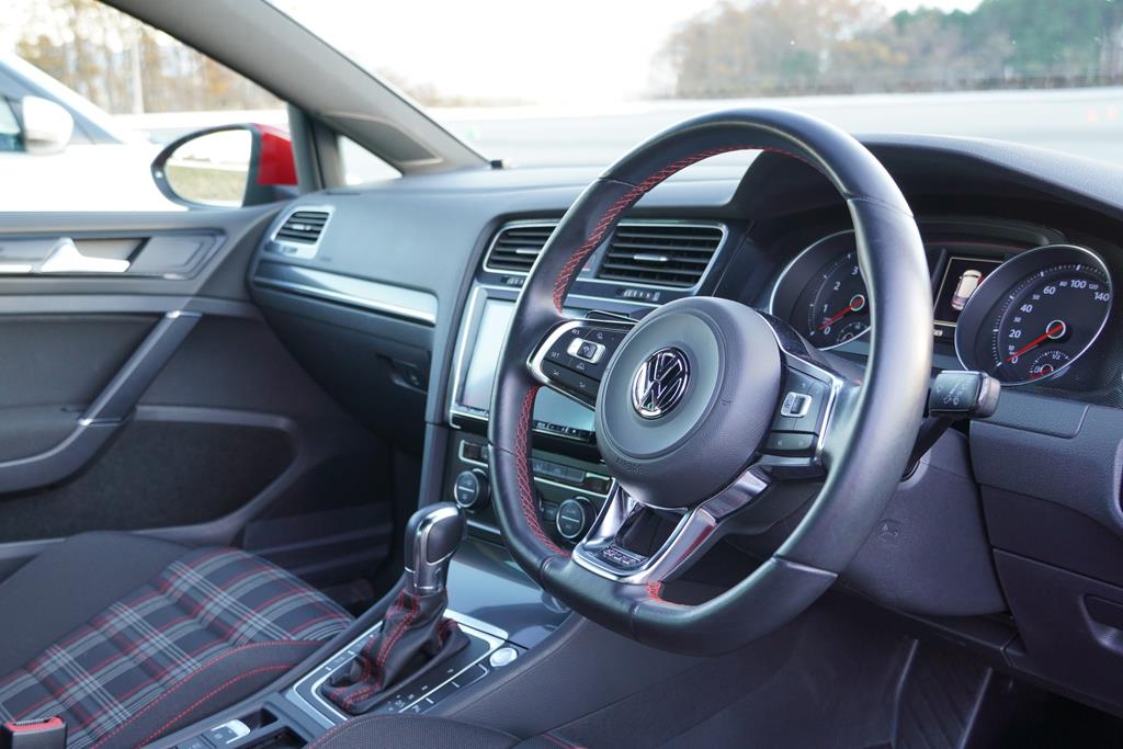 VWゴルフGTIのインテリア。個人的には最も扱いやすい優れたクルマだった
