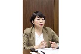 営業本部　営業推進部の清水直美課長