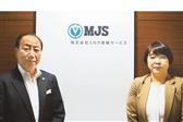 ＩＴによる働き方改革で強い企業を目指してほしいと２人は話す