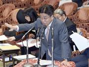 衆院予算委員会で答弁を行う加藤勝信厚労相＝２０日午前、国会・衆院第１委員室（春名中撮影）
