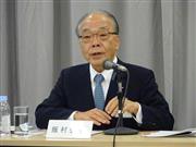 日本工作機械工業会の飯村幸生会長＝２０日、東京都港区