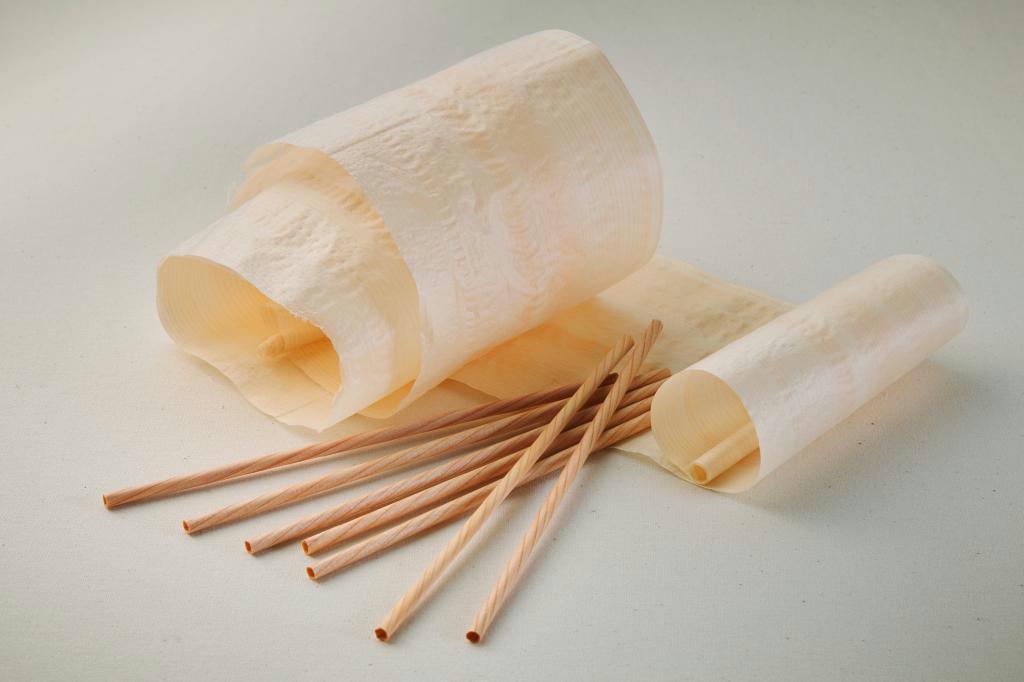 需要が拡大している「木のストロー」