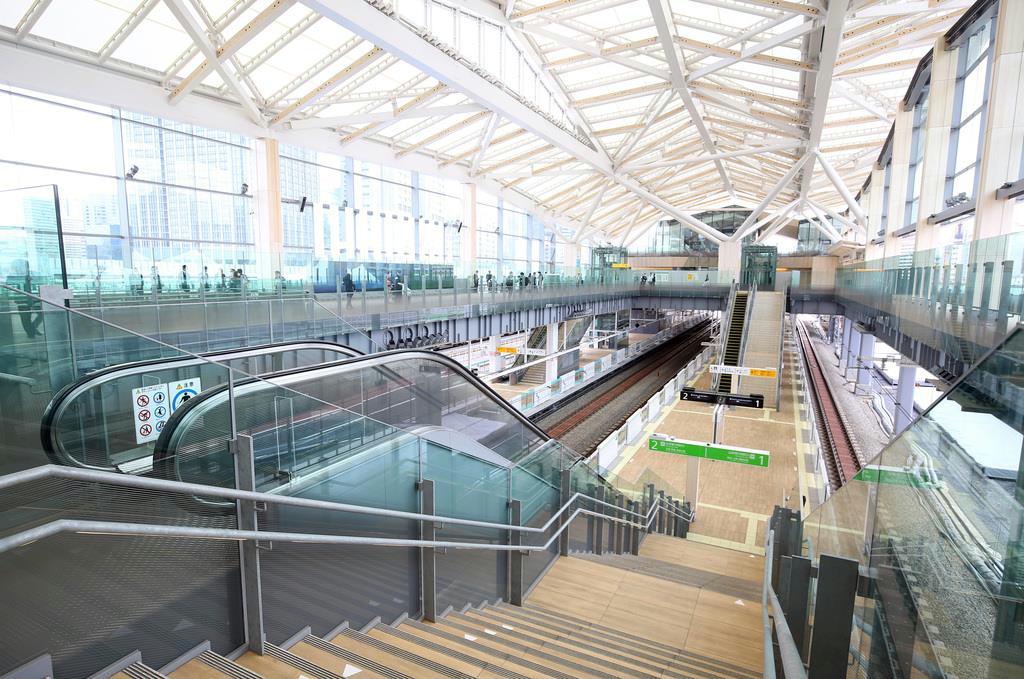 動画 山手線３０番目の新駅 高輪ゲートウェイ 公開 記念行事なし Sankeibiz サンケイビズ 自分を磨く経済情報サイト