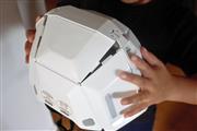 折りたたみタイプのヘルメット、組み立て方は分かりますか？
