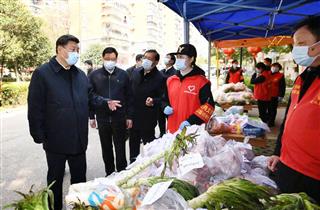 習近平主席が新型肺炎流行後で初の武漢入り　状況改善をアピール