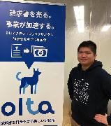 請求書ファクタリングを手掛けるＯＬＴＡ（オルタ）の澤岻優紀（たくし・ゆうき）社長（同社提供）