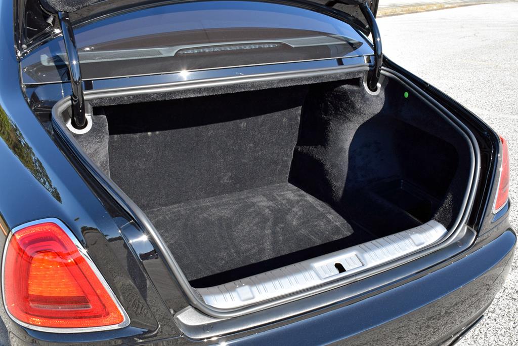 何でもの見込めそうな大容量のトランクルーム