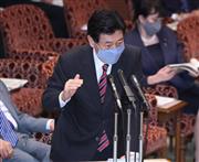西村康稔経済再生担当相（春名中撮影）