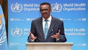ＷＨＯ年次総会で発言するテドロス事務局長＝１８日（ＷＨＯホームページより）